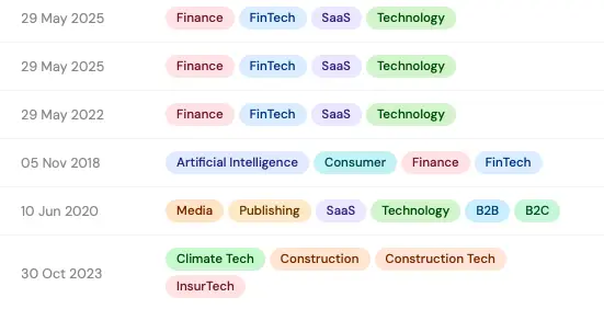 Example of feature for Founders